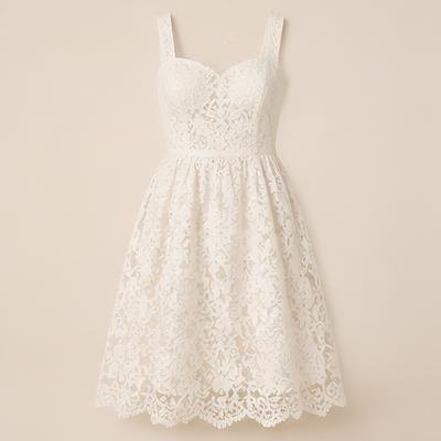 Vestido Renda Branco